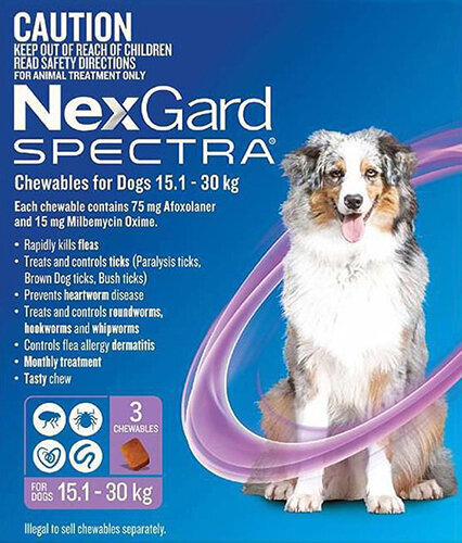 Nexgard Spectra large dogs 15-30 kg